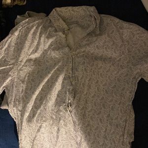 Artistic button down shirt